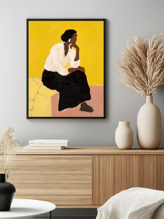 Framed poster - Nity-Accueil-OUESO