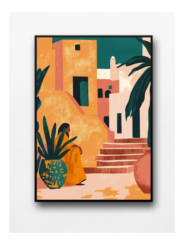 Affiche encadrée - Céline