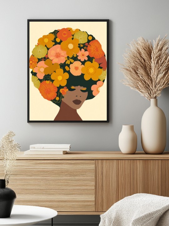 Framed poster - Flowvia-Accueil-OUESO