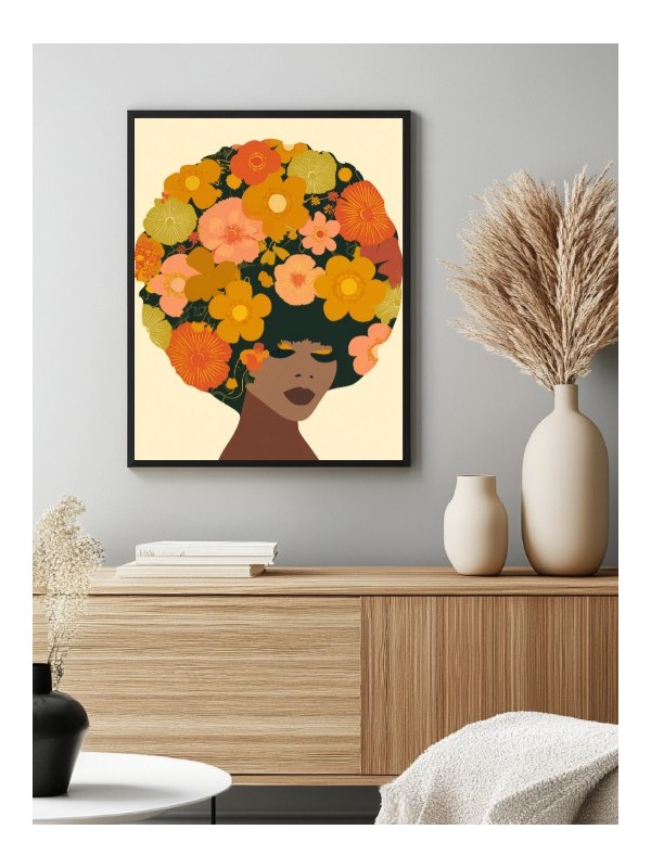 Framed poster - Flowvia