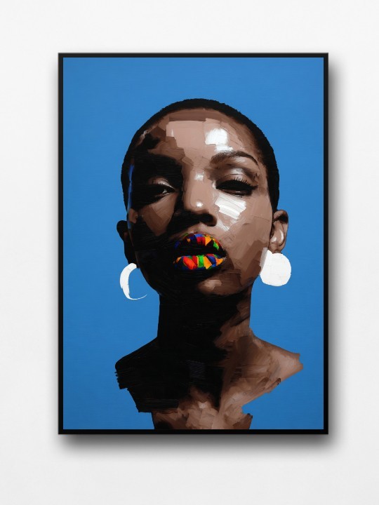 Framed poster - Bamby-Accueil-OUESO