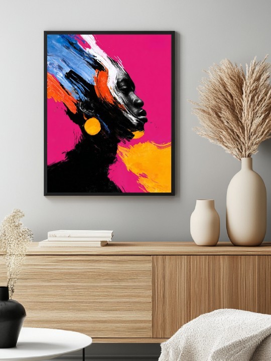 Framed poster - Mawata-Accueil-OUESO