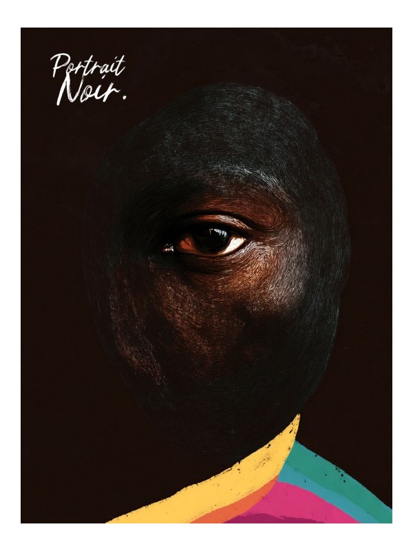 Affiche - Regard (Portrait Noir)