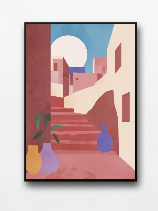 Affiche encadrée - Serena Affiche encadrée - Serena-Accueil-OUESO