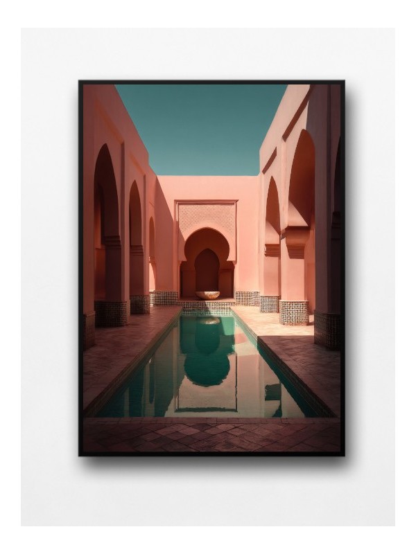 Affiche encadrée - Oasis