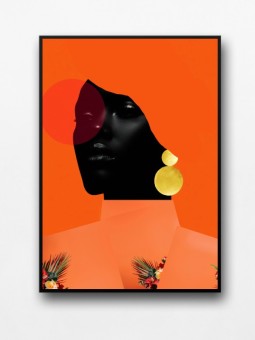 Framed poster - Chaleur