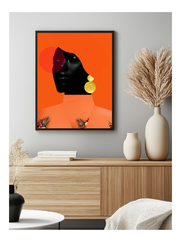 Framed poster - Chaleur