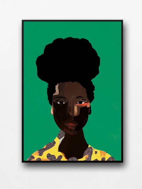 Affiche encadrée - Fierté-Accueil-OUESO