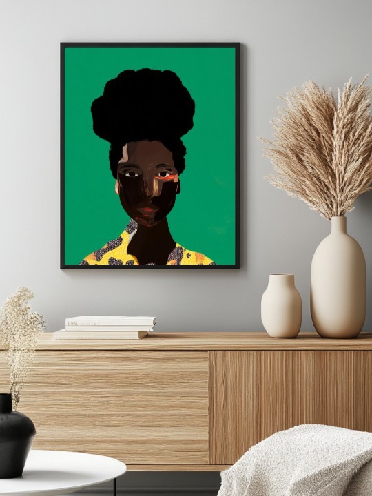 Framed poster - Fierté-Accueil-OUESO