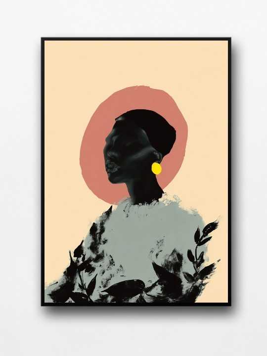 Framed poster - Alba-Accueil-OUESO