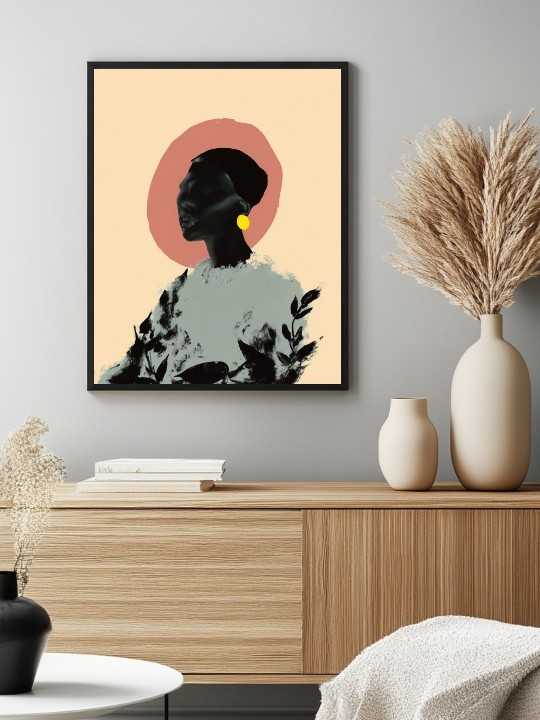 Framed poster - Alba-Accueil-OUESO