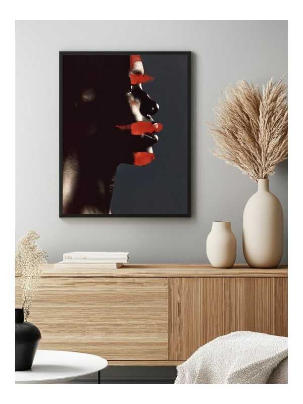 Poster - Huane - Accueil | Oueso - Contemporary Afro Art