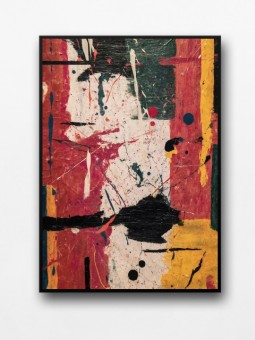 Affiche encadrée - Collision