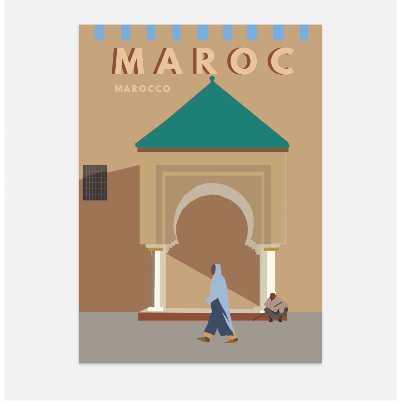 Poster mural au meilleur prix au Maroc 