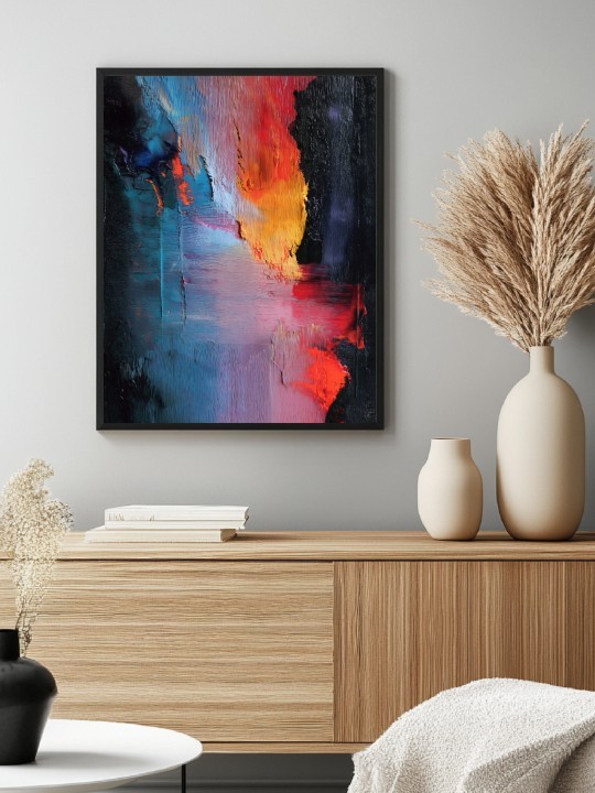 Framed poster - Vibe-Accueil-OUESO