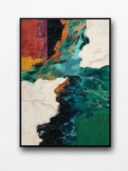 Framed poster - Racine-Accueil-OUESO