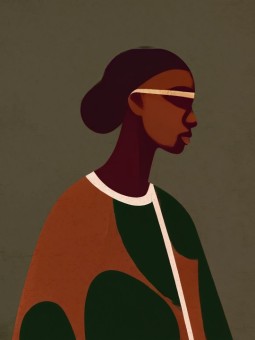 Poster - Vrece - Accueil | Oueso - Contemporary Afro Art