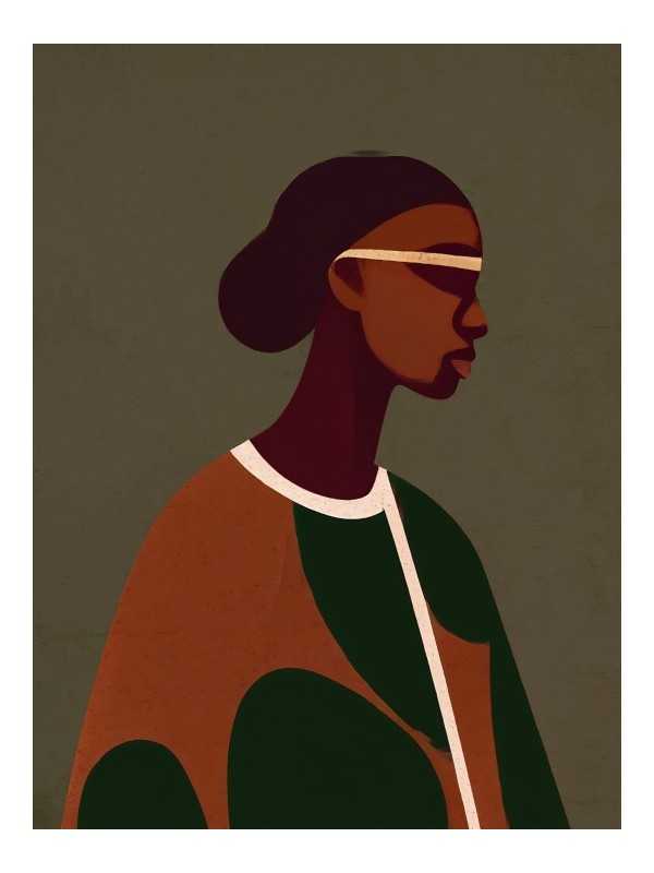 Poster - Vrece - Accueil | Oueso - Contemporary Afro Art