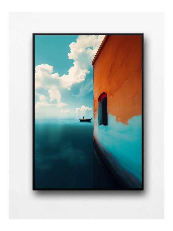 Framed poster - Lointain