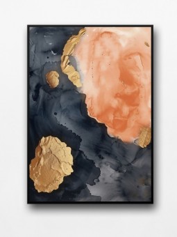 Framed poster - Éclats