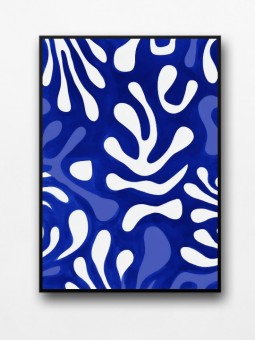 Framed poster - Courants