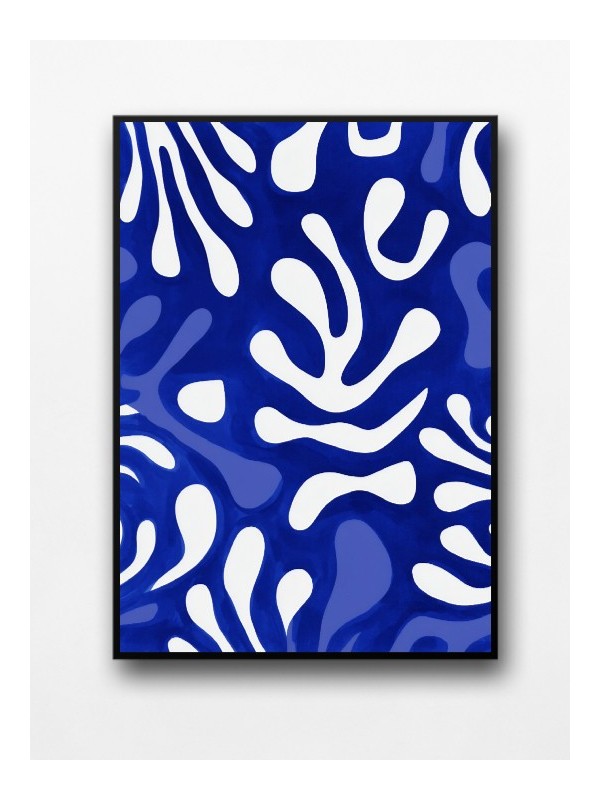 Framed poster - Courants