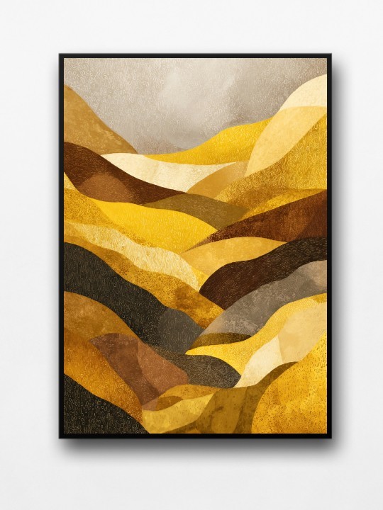 Framed poster - Dunes-Accueil-OUESO