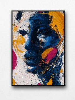 Framed poster - Résonance