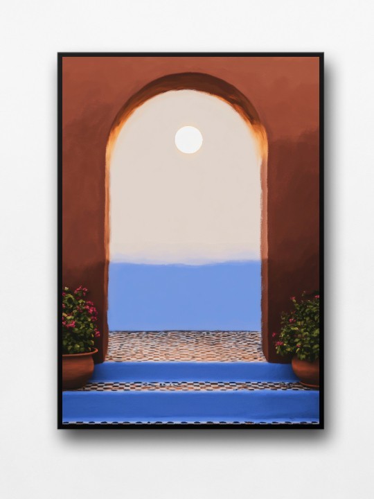 Framed poster - Yara-Accueil-OUESO