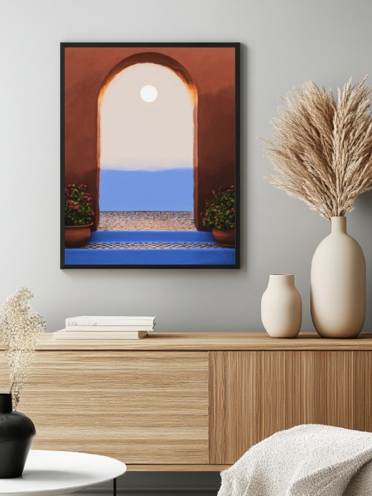 Framed poster - Yara-Accueil-OUESO