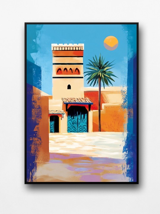 Affiche encadrée - Safa-Accueil-OUESO