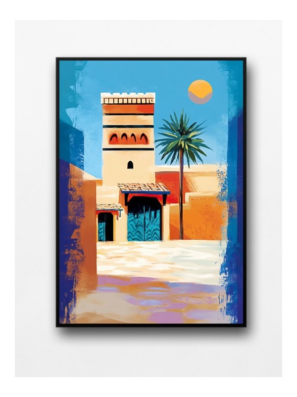 Affiche encadrée - Safa