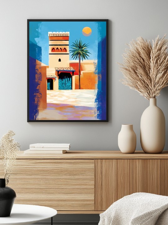 Affiche encadrée - Safa-Accueil-OUESO