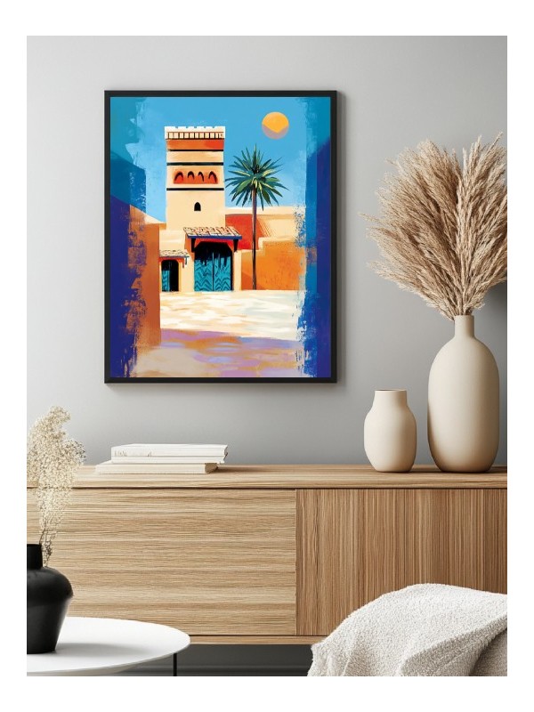 Affiche encadrée - Safa