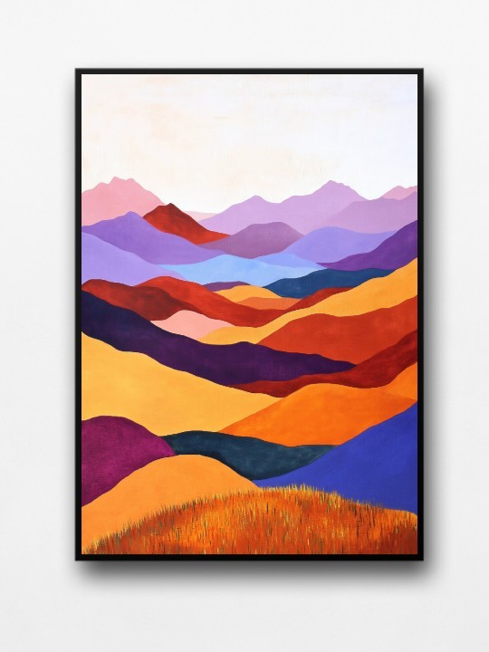 Framed poster - Horizon-Accueil-OUESO