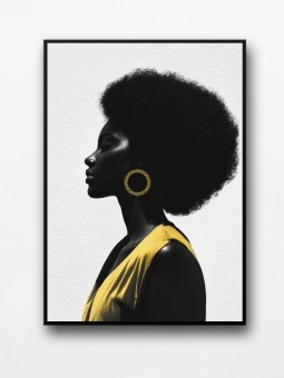 Affiche encadrée - Solane