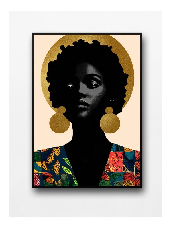 Framed poster - Blak