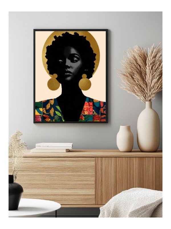 Framed poster - Blak