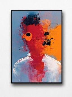 Framed poster - Masque