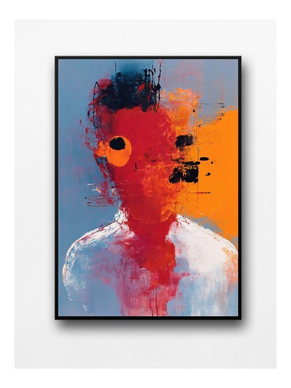 Affiche encadrée - Masque