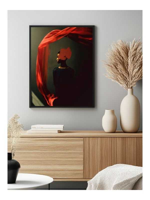 Affiche - Kiffure - Accueil | Oueso - Art Afro Contemporain