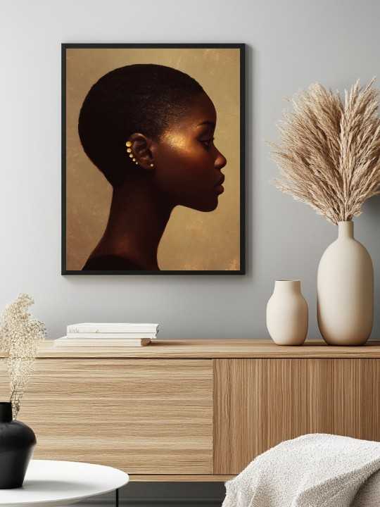 Poster - Somiyo - Accueil | Oueso - Contemporary Afro Art Poster - Somiyo-Accueil-OUESO