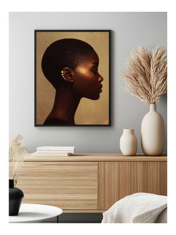 Poster - Somiyo - Accueil | Oueso - Contemporary Afro Art Poster - Somiyo - Accueil | Oueso - Contemporary Afro Art