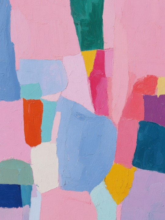 Poster - Ville Rose - Accueil | Oueso - Contemporary Afro Art Poster - Ville Rose-Accueil-OUESO