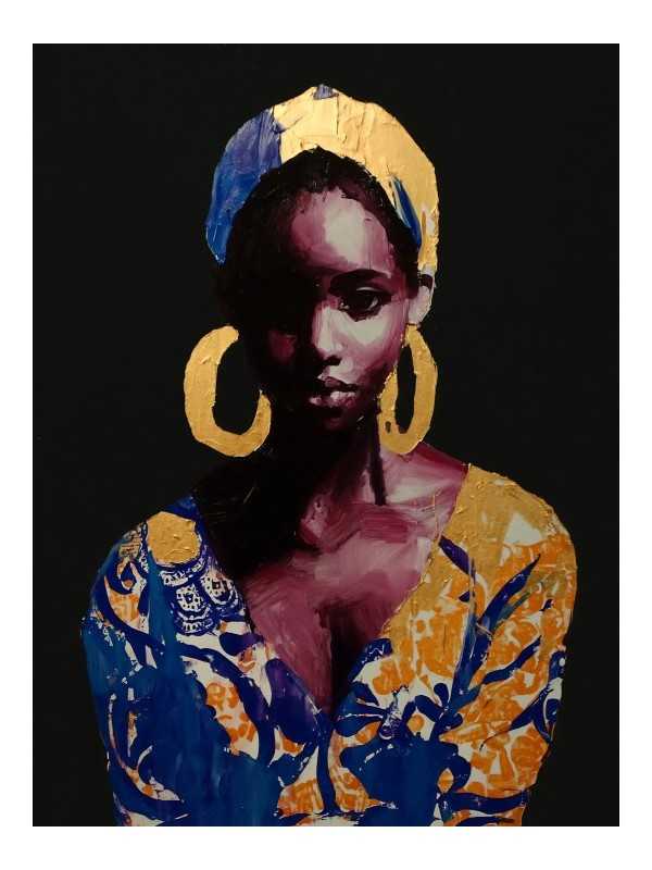 Affiche - Ikope - Accueil | Oueso - Art Afro Contemporain