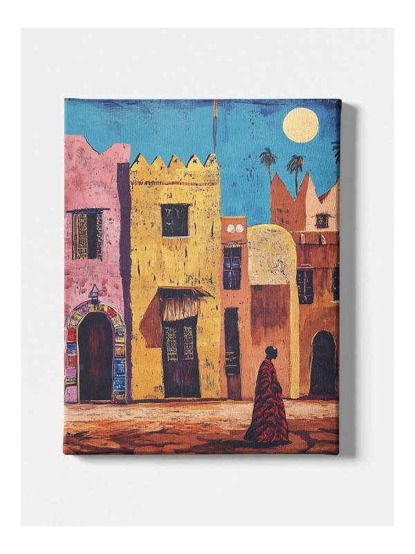 Canvas - African Village Canvas - African Village