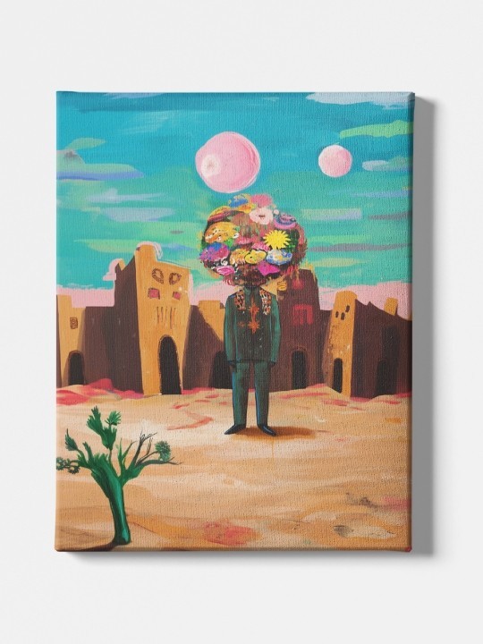 Toile - Dogon-Accueil-OUESO