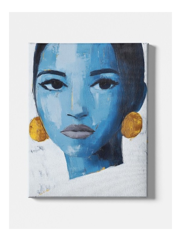 Canvas - Miss Blue Canvas - Miss Blue