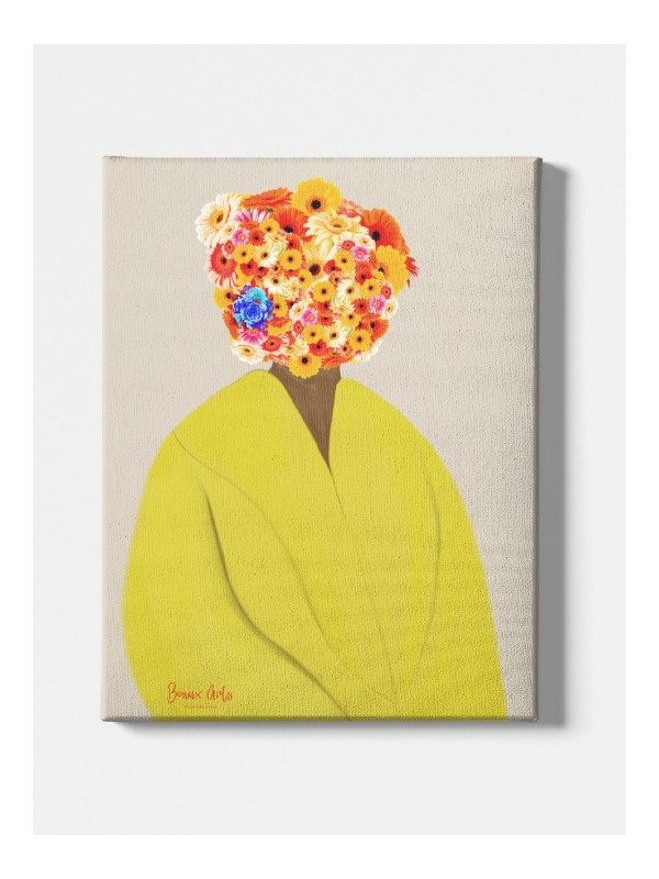 Canvas - Réflexion floral (Beaux arts)