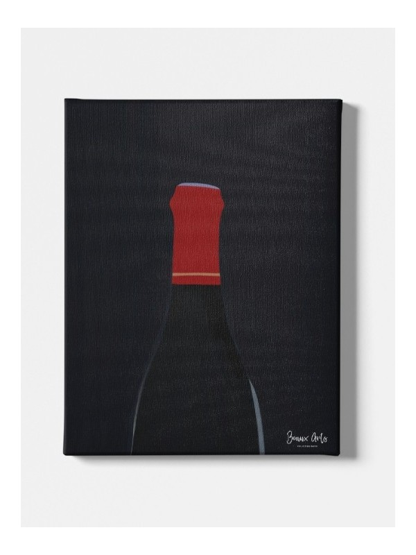 Canvas - Black bottle (Beaux art)